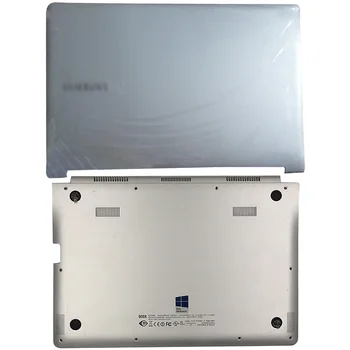 Pre Samsung NP900X3C NP900X3D NP900X3E NP900X3K NP900X4C NP900X4D Notebook, LCD Zadný Kryt/Závesov/Spodný Prípade, Strieborná Modrá