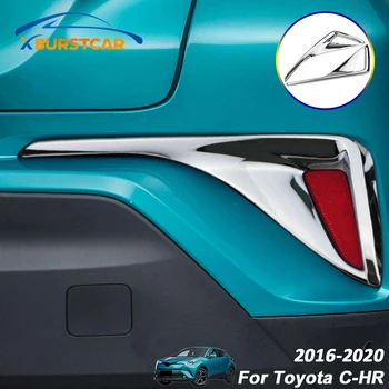 Xburstcar 2ks/Set Auto Styling Zadné Hmlové Svetlá Kryt Hmlové Svetlá Ochrany Nálepka pre Toyota C-H CHR 2016 - 2020 Príslušenstvo