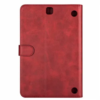 Retro zips, kožené puzdro Pre Samsung Galaxy Tab 9,7 SM-T550 T555 Ochranné Tabuľka Kryt prípade