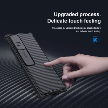 Pre Samsung Galaxy Note 20 Ultra Kryt Poznámka 20 5G Prípade NILLKIN CamShield Posuňte Fotoaparát Ochranu Súkromia Kryt Pre Samsung Note20