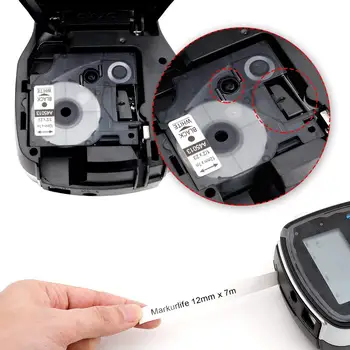 1 KS 12 mm náhradný etikety Samolepiace Pásky D1 A45013(S072053) pre Dymo LabelManager Tlačiarne, 12mm (1/2