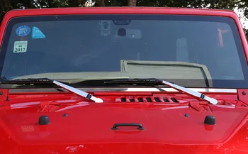 Čelného skla, Stierač na Jeep Wrangler JK JL 2007+ Auto Predné, Zadné, Dážď Stierača Dekorácie Kryt pre Jeep Wrangler Príslušenstvo