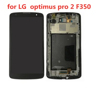Pre LG Optimus G Pro2 F350 D837 D838 LCD Displej +Dotykový Displej a Digitalizátorom. Plný Montáž s rámom LG Optimus G Pro2 F350