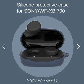 Vhodné pre Sony WF-XB700 silikónové ochranné puzdro sony bezdrôtová anti-stratil anti-jeseň ochranný plášť