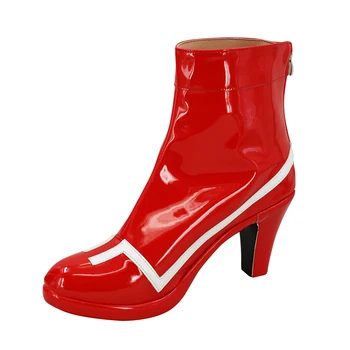 Miláčik v Franxx Nula Dva Kód 002 Cosplay Topánky Červené Topánky na Vysokom Podpätku Zákazku Akejkoľvek Veľkosti
