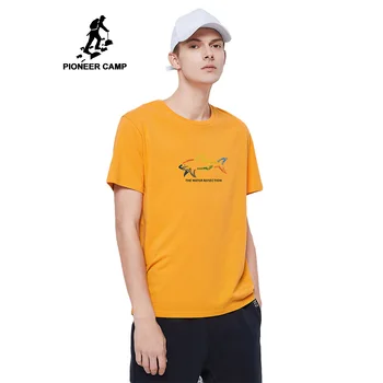 Pioneer Tábor 2020 Lete pánske T-shirts Modrá Žltá Biela Bavlna Hip Hop Móda Tlačené Nové Topy, Košele Muž ADT0208061