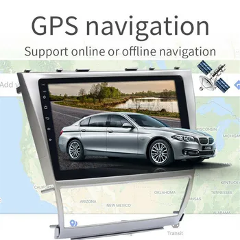 10.1 palcový Android 9.1 autorádia Pre Toyota Camry 40 2006-2011 2din Auto Multimediálne Video Prehrávač, Navigácia GPS, DVD Autoradio