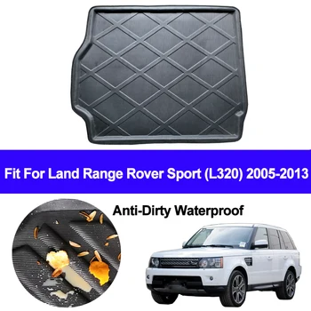 Auto Zadný Kufor Mat Cargo Zásobník Boot Líniové Koberec Chránič Poschodí Pad Rohože Pre Pozemné Range Rover Sport L320 2005 - 2011 2012 2013