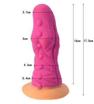 FAAK farebné análny plug silikónový zadok plug s prísavkou biela modrá pumpy sexuálne hračky pre mužov, ženy pošvy masturbovať análny vibrátor