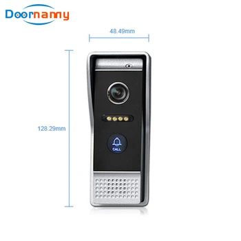 Zvonček Video Zvonček Pre Video Komunikačný Systém Volanie Panel Video Doorphone 84203 AHD 720P CVBS 1200TVL