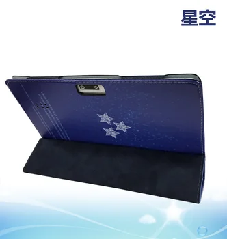 PU Kožené puzdro pre TurboPad 1015 3G 10.1 palcový Tablet Folio Stand Kryt + zadarmo 2 ks Screen Protector