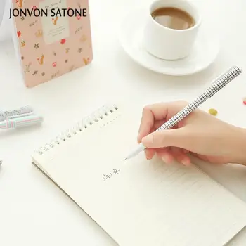 JONVON SATONE 10pcs pero Roztomilý Kreslený Pre Neutrálne Perá, Kancelárske potreby, Japonsko A Južná Kórea Papiernictvo veľkoobchod pre guličkové perá