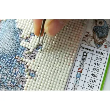 Vlk vzor, Diamond Maľovanie cross stitch Fantasy indická žena DIY 5D Diamond Výšivky Cross Stitch Mozaikový Obraz podľa Počtu