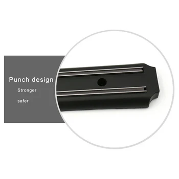 Magnetický Držiak Noža Wall Mount Čierny ABS kovový Nôž Pre Placstic Blok Magnet Držiak Noža 30 CM /38 CM/50 CM/55 CM