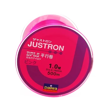 500M Ružová Nylon Silné vlasec 0.6-30 LB Odolné Monofil, Jazero, More, Rybolov Lano Rybárske Rieši Pesca