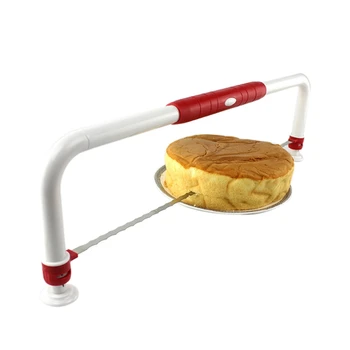 Nastaviteľné Drôt Tortu rozbrusovacia píla Slicer Leveler DIY Tortu Pečenie Nástroj Ručné Tortu Škrabka Kuchyňa Accessorie