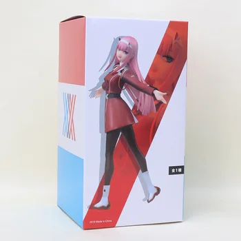 21 cm, MILÁČIK v FRANXX Obrázok hračky Nula Dva 02 PVC EXQ ver Akčné Figúrky PVC Model Hračky Anime Bábiky Deti