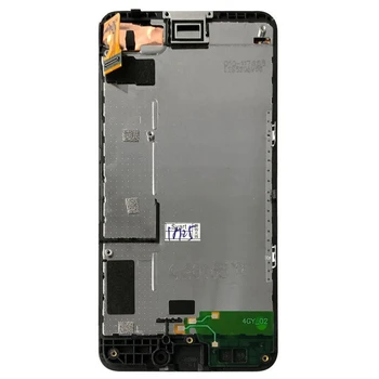 Pre Nokia Lumia 630 635 LCD Displej Dotykový Displej Digitalizátorom. S montážou Rámu Náhrada Za N630 N635 RM-977 RM-978 4.5