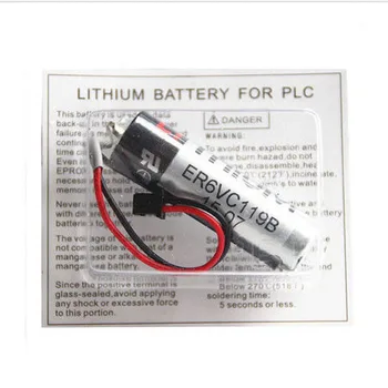 Nové ER6V 3.6 V 2400mAh Li-ion Lithium Repalcement Batérie Pre TOSHIBA ER6VC119A ER6VC119B Priemyselné Servo PLC Batérie