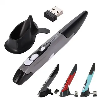 Móda Pero Bezdrôtová Myš 2,4 GHz, Optická USB Bezdrôtové Pero Myši Vreckový Tablet PC Prenosný počítač Kreslenie Výučby Súprava TEPLÁ