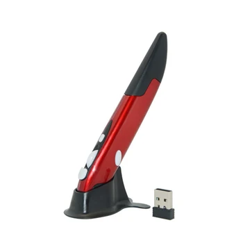 Móda Pero Bezdrôtová Myš 2,4 GHz, Optická USB Bezdrôtové Pero Myši Vreckový Tablet PC Prenosný počítač Kreslenie Výučby Súprava TEPLÁ