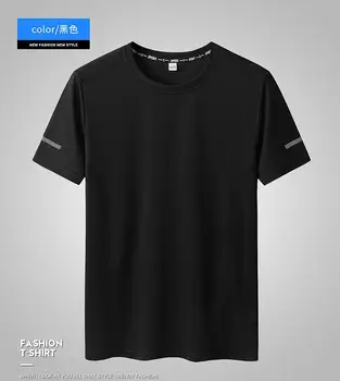 ZNG 2020 Nové Letné Mužov Bežné Bavlny Značky T-Košele s Krátkym Rukávom O-krku Voľné Slim T shirt Mens Topy Čaj