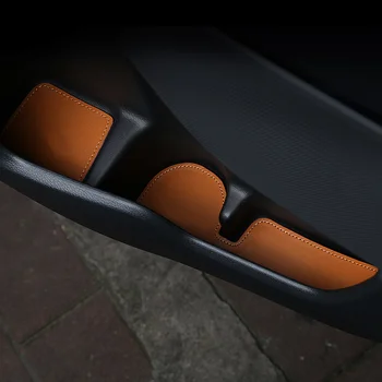 Na Honda CRV CR-V Roku 2017 2018 2020 Vody dráha dvere slot pad dvere ochranu podložky kožené dráha dekorácie interiéru accessorie