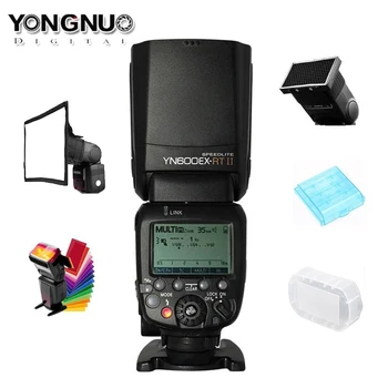 Pôvodné YONGNUO YN600EX-RT II 2.4 G Bezdrôtový HSS 1/8000s Master TTL Blesk Speedlite pre Canon Fotoaparátu, ako 600EX-RT YN600EX RT II