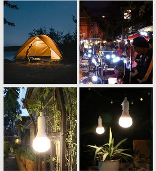 LED solárne pouličné svetlá globálne žiarovka vonkajšie nepremokavé záhradu, nádvorie cestné solárne lampy, osvetlenie kempovanie turistika s dvoma žiarovky