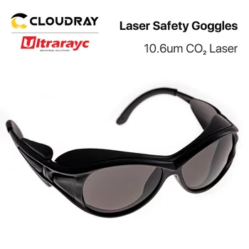 Ultrarayc 10.6 um Laser Bezpečnostné Okuliare Typu Malá Veľkosť Ochranné Okuliare, Štít na Ochranu Okuliare pre Co2 Laserové Stroj