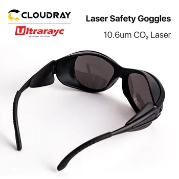 Ultrarayc 10.6 um Laser Bezpečnostné Okuliare Typu Malá Veľkosť Ochranné Okuliare, Štít na Ochranu Okuliare pre Co2 Laserové Stroj