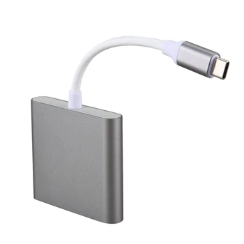 Adaptador USB-C, HDMI, USB Tipo C HDMI Kábla USB C HDMI 4K USB-C 3 Hub Para pre Apple Aire