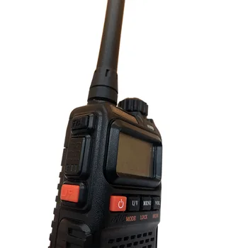 Baofeng UV-3R+ Plus Mini Walkie Talkie Prenosné rádio VHF UHF obojsmerné Rádiové Comunicador uv3r Ham Radio Vysielač FM ham rádio