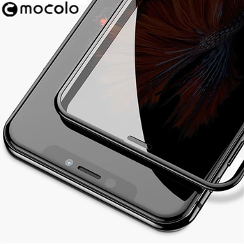 Pre iPhone 11 Screen Protector Mocolo 3D Zakrivené Hrany ochrany Osobných údajov Proti Oslneniu XR pre iPhone 11 Pro MAX Tvrdeného Skla Screen Protector