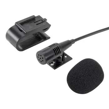 Clip-on Mikrofón Chladič pre Auto Automobilový Konferenčný Hovor Reproduktor 3M Drôt Lavalier Klope Mikrofón s 3,5 mm Univerzálny