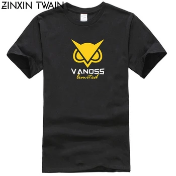 LIMITED-Vanoss-Owl-Hoodini-Logo-Vanoss-Herné Čierne Logo T shirt Pohode Bežné pride t shirt mužov Unisex Móda tričko