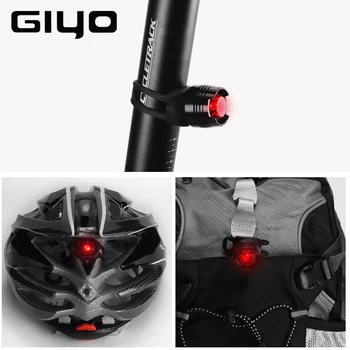 GYIO Požičovňa Svetlo na Bicykel Predné Lampy Nepremokavé T6 LED18650 USB Rechargable Svetlometu S Späť Zadné Bezpečnostné Laserové Zadné Svetlo