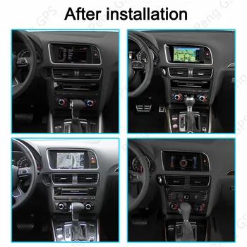 Auto DVD Prehrávač Android 9.0 Systém AUDI Q5 2009-pre Audi A5/A4/S4/RS4(B8) (s originálnym AUX) LVDS Autostereo Rádio Headunit