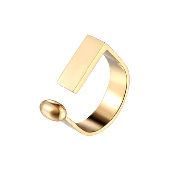 SOMMAR online nakupovanie india Zlatá farba veľkosť 7 snubný prsteň pre ženy Minimalizmus ceny v eurách kosti