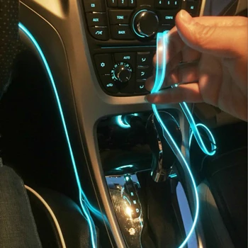 Interiéru vozidla Lampa Neon Pásy led El Studené Svetlo nálepky Na Infiniti FX35 Q50 G35 QX70 FX G37 Q30 QX56 I30 M35 FX37 QX4 QX60 FX50