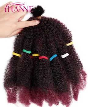 HANNE Väčšinu Vlasy Malé Kinky Afro Twist Rozšírenia 12