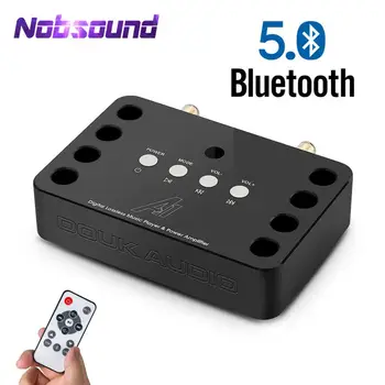 Nobsound HiFi Bluetooth 5.0 Analógový MOSFET Mini Stereo Audio Zosilňovač USB U-disk Prehrávač Hudby, Headphone Amp