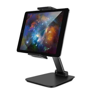 Stojan tabletu Nastaviteľná Výška Stola Skladacia Rozšíriť Podporu Stôl Držiteľ Mount s Klip Pre iPad Pro 9.7 11 12.9 Kreslenie