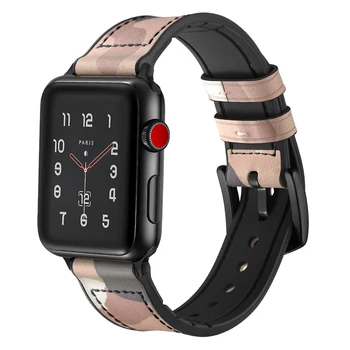Kožený remienok Pre Apple hodinky 5 kapela 44 mm 40 mm apple hodinky 4 3 2 iwatch kapela 42mm 38mm silikónové correa náramok Watchband 44 mm