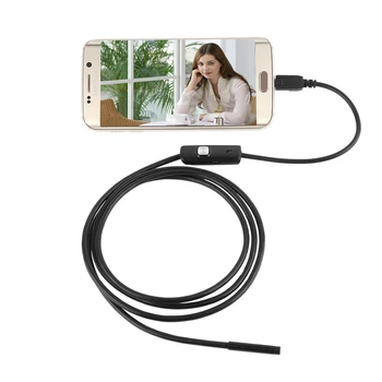 1080P HD Mini Android Fotoaparát Endoskopu IP67 1920*1080 1m 2m 5m Micro USB Inšpekcie Video Kamera Had Borescope