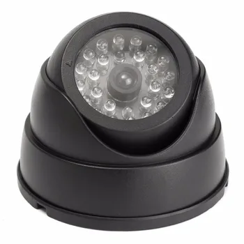 Falošné Figuríny CCTV Kamera S Blikajúce LED Pre Vonkajšie alebo Vnútorné Realisticky Fack Kamera pre Bezpečnosť