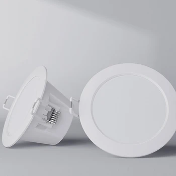 Veľkoobchod Pôvodné Youpin Smart Downlight Wifi Pracovať s Mi domov Aplikáciu Diaľkové ovládanie White & Teplé svetlo Smart Zmeniť Svetlo
