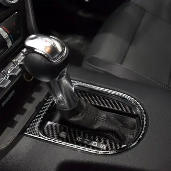 Skutočné Uhlíkových Vlákien Chránič Pre Ford Mustang 2016 2017 Auto Styling Dekorácie Interiéru Kryt Výbava Nálepky Auto Príslušenstvo