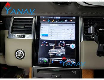 Tesla štýl android gps Navigácia, Auto DVD Prehrávač-Land rover range rover sport preplňované 2006 auto stereo video prehrávač