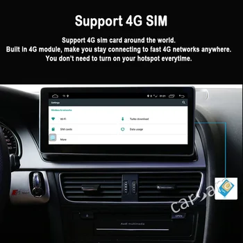Android Obrazovka Au di cd menič mmi2g Tabuli Multimediálne Facelift podpora 4G WIFI CarPlay DSP Najnovšie Rádio Displej Retrofit